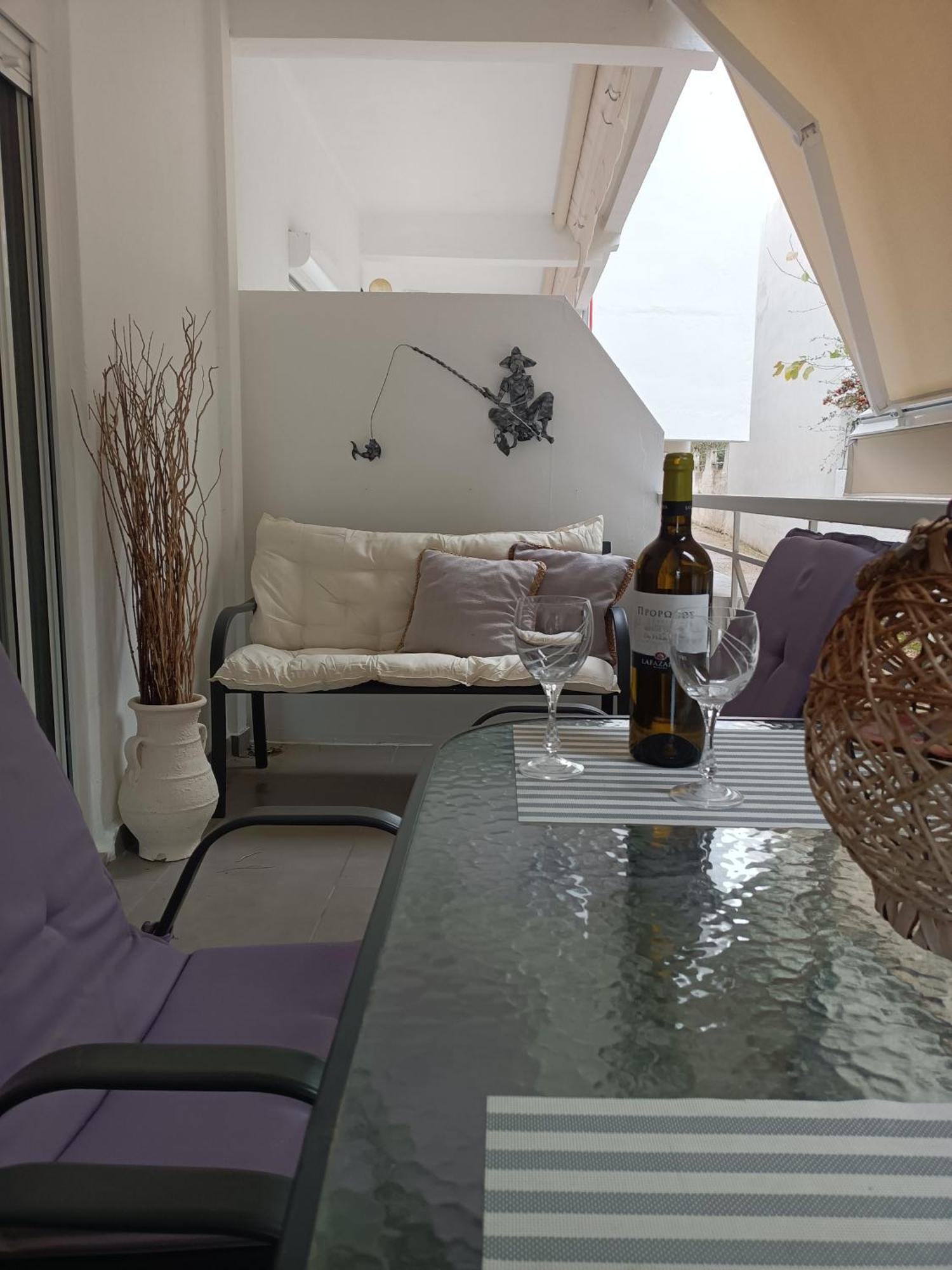 Stefiniki Apartment Psakoudia Bagian luar foto